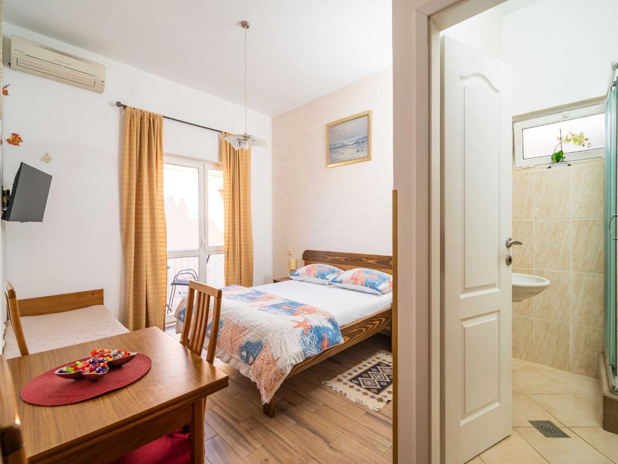 Apartments Senjo - Studio Apartment With Balcony With Side Sea View Apartman 4 تْسافتات المظهر الخارجي الصورة